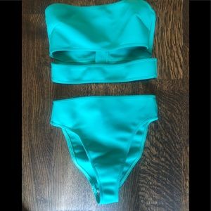 Beautiful turquoise bikini